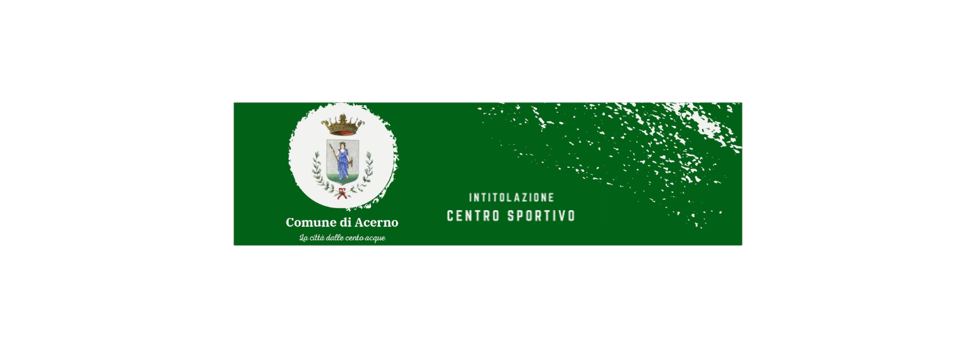 INTITOLAZIONE CENTRO SPORTIVO