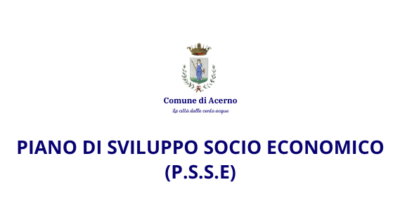 PIANO DI SVILUPPO SOCIO ECONOMICO