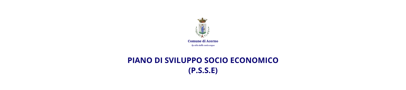 PIANO DI SVILUPPO SOCIO ECONOMICO
