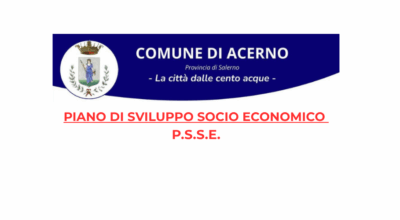 PIANO DI SVILUPPO SOCIO ECONOMICO