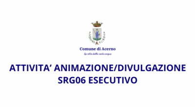 ATTIVITA’ DI ANIMAZIONE/DIVULGAZIONE SRG06 ESECUTIVO