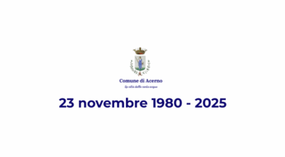 23 NOVEMBRE – ANNIVERSARIO SISMA 1980