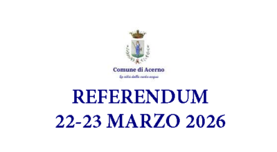 REFERENDUM 22 E 23 MARZO 2026