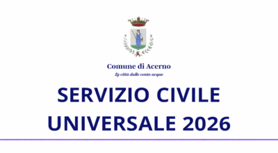 SERVIZIO CIVILE UNIVERSALE 2026