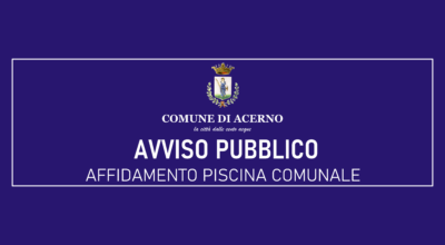 AFFIDAMENTO IN CONCESSIONE DELLA GESTIONE DELL’IMPIANTO SPORTIVO ”PISCINA COMUNALE”