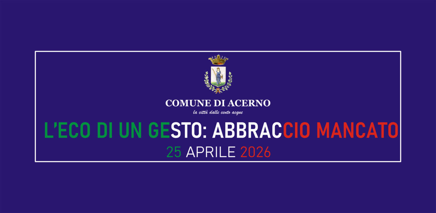 L’ECO DI UN GESTO: ABBRACCIO MANCATO – 25 APRILE 2026
