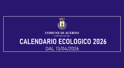 CALENDARIO ECOLOGICO 2026