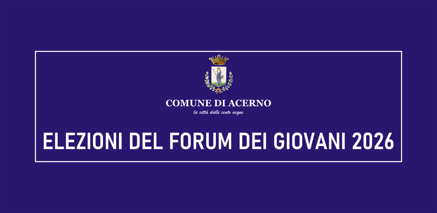 ELEZIONI DEL CONSIGLIO DEL FORUM COMUNALE DELLA GIOVENTU’ 2026